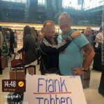 International tourists enjoying private taxi service in Thailand