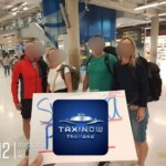 thailand private airport taxi happy client
